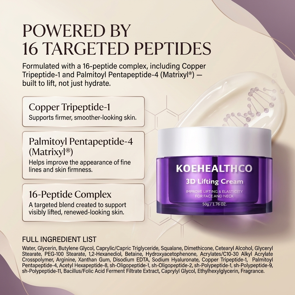 KOE 3D Lifting Peptide Cream