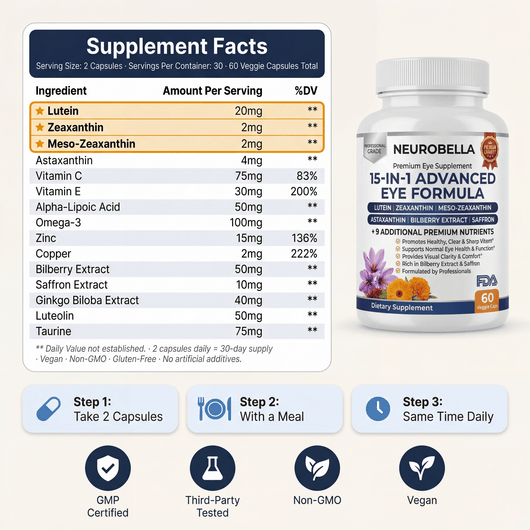Neurobella 15-in-1 Advanced Eye Formula