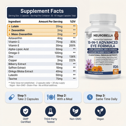 Neurobella 15-in-1 Advanced Eye Formula